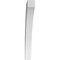 Ekena Millwork 4-in. W x 28-in. D x 36-in. H Thorton Architectural Grade PVC Knee Brace BRCP04X28X36THR - alternate 3